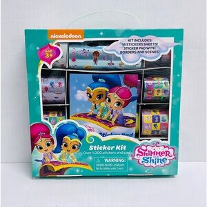Shimmer and Shine 1,000+ Stickers Kit Box and Pad